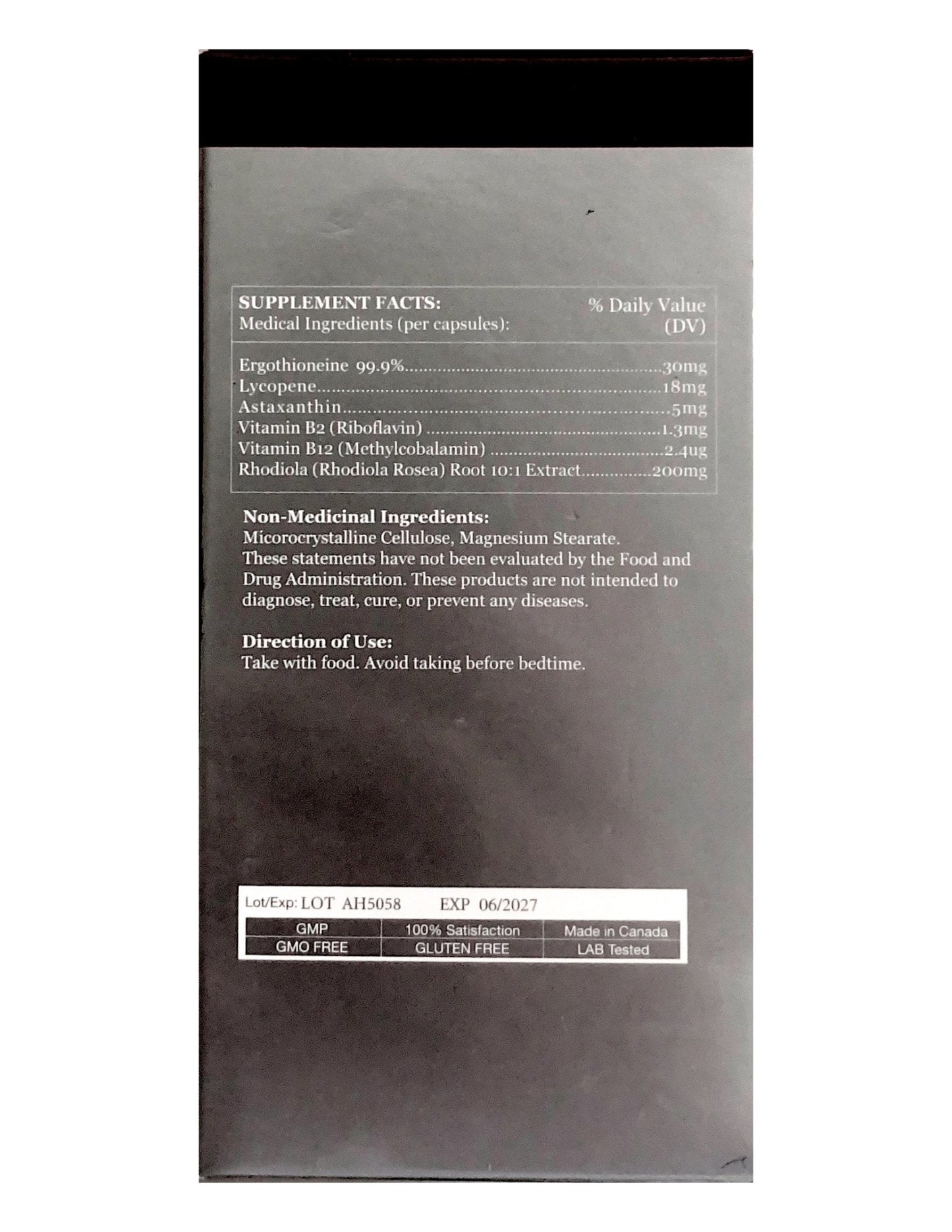 Fopiz 麥角硫因保健食品|EGT 童顏瓶:抗衰老 × 增活力 × 嫩膚美白 × 全面細胞健康支持