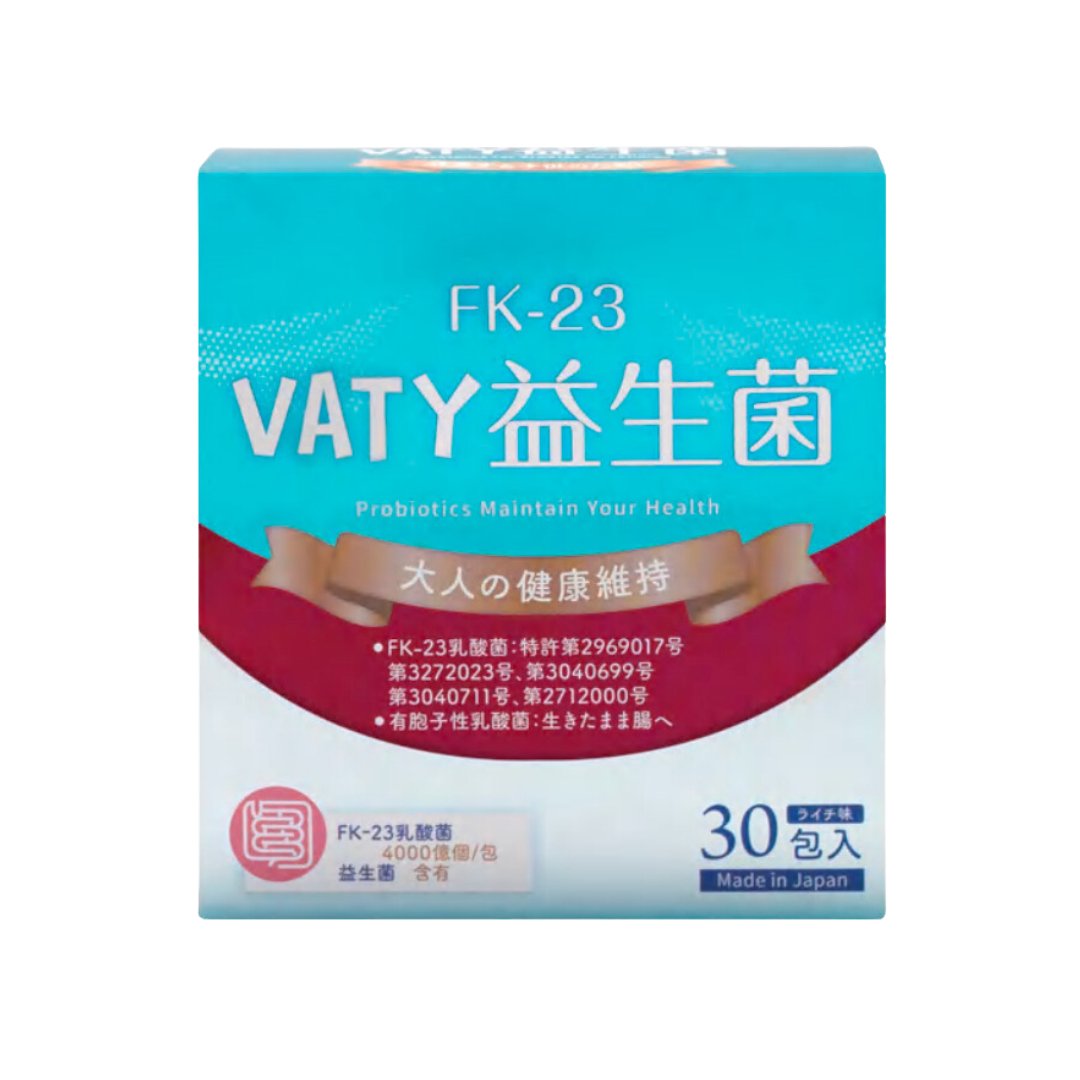 VATY FK-23益生菌|大人の健康維持 × 補充有益菌株 × 調節腸道 × 增強免疫 × 改善消化吸收