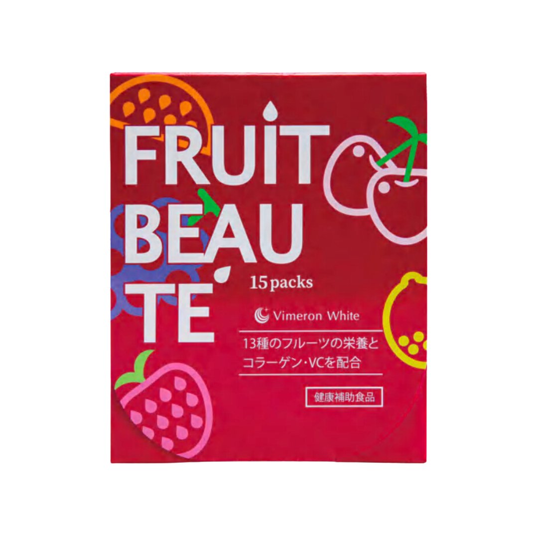 WAKi 果美麗 ビメロンホワイトフルーツボーテ|13種水果精華 × 補充膠原蛋白 × 維生素美肌 × 日本果萃美容黑科技