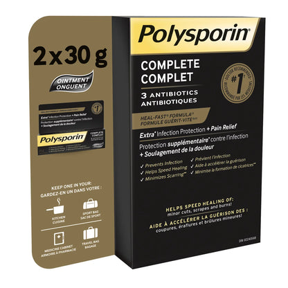 Polysporin complete 三倍强效傷口創傷膏30g