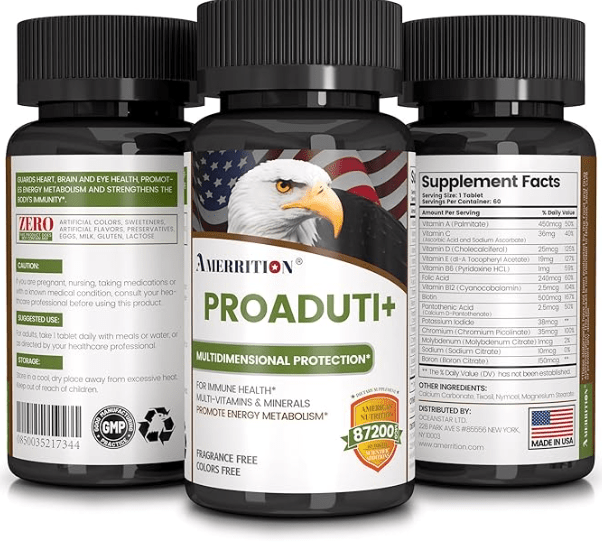 Amerrition 成人多元維他命｜美國進口 × 全方位營養補給｜補足每日營養 × 提升活力 × 強化免疫 × 男女通用