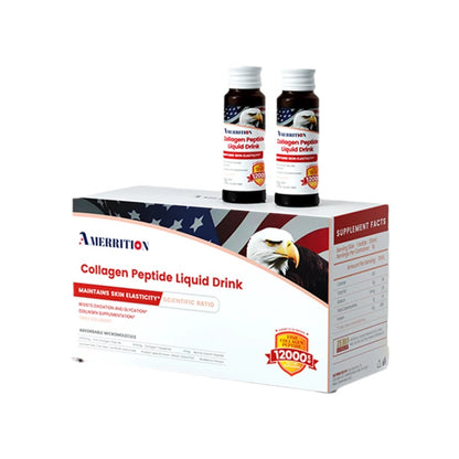 Amerrition 膠原蛋白肽小分子口服液｜抗衰老緊膚 × 提升彈性 × 健康美肌 × 高效吸收 × 全面年輕煥膚