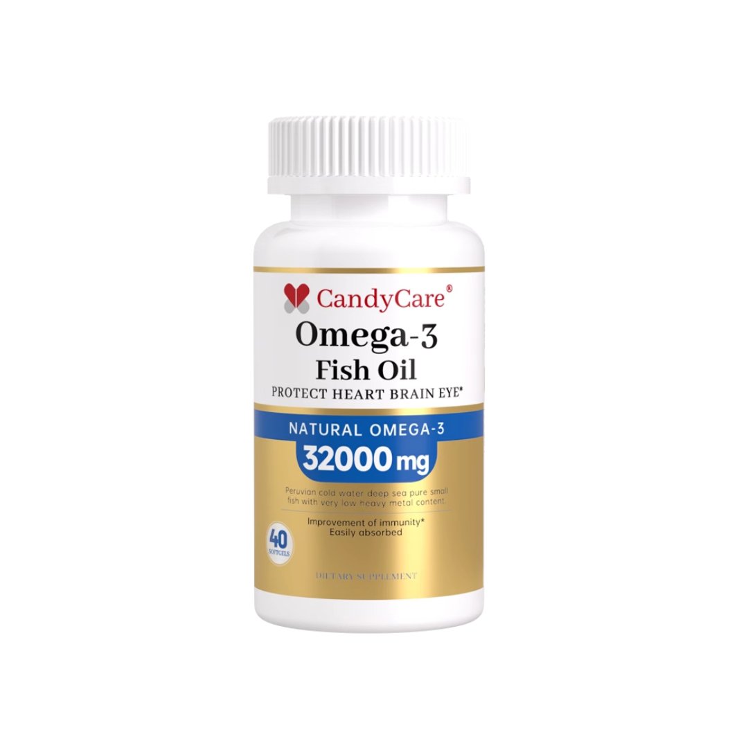 Candycare 高純度魚油｜改善睡眠 Omega-3 × 呵護心腦血管健康 × 提升記憶力 × 全面營養支持