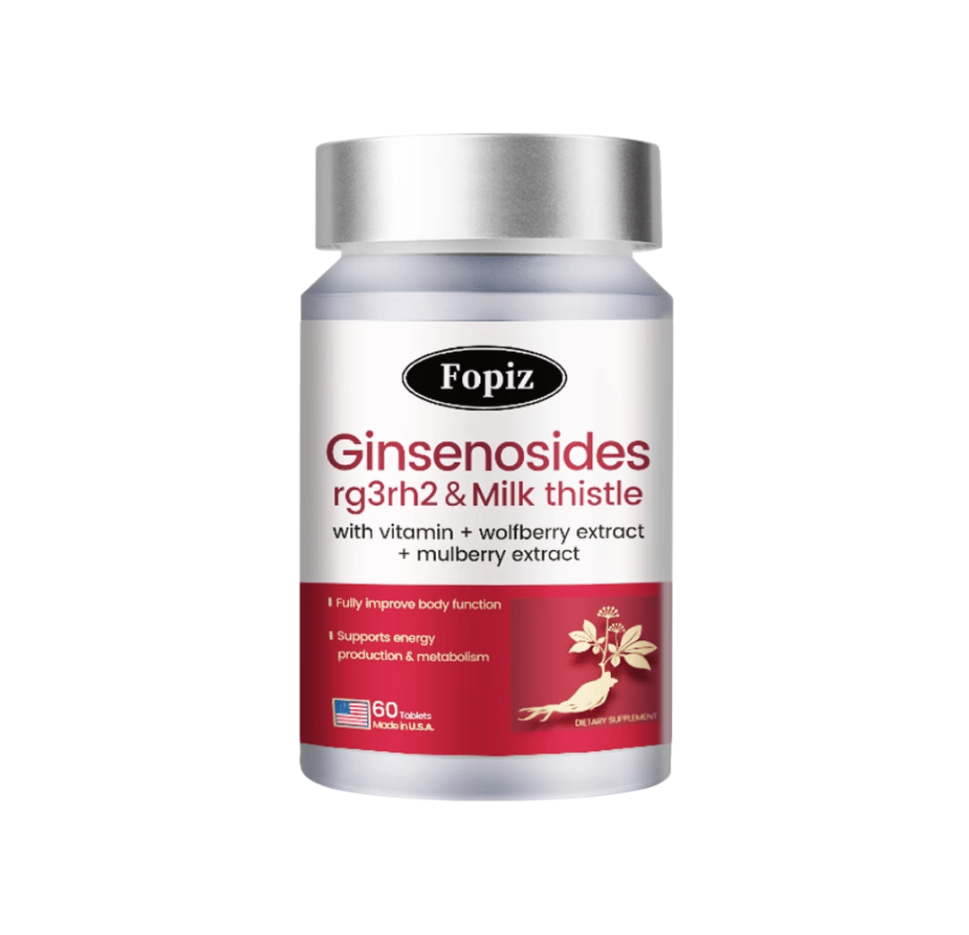 Fopiz 人參皂苷氣血丸｜人參皂苷補氣 × 增活力護肝 × 天然氣血調理 × 抗氧化活力 × 全面提升健康