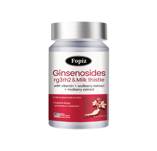 Fopiz 人參皂苷氣血丸｜人參皂苷補氣 × 增活力護肝 × 天然氣血調理 × 抗氧化活力 × 全面提升健康
