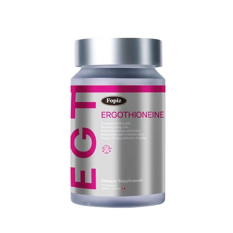 Fopiz 麥角硫因保健食品｜EGT 童顏瓶：抗衰老 × 增活力 × 嫩膚美白 × 全面細胞健康支持