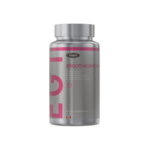 Fopiz 麥角硫因保健食品｜EGT 童顏瓶：抗衰老 × 增活力 × 嫩膚美白 × 全面細胞健康支持