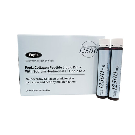 Fopiz 膠原蛋白肽｜膠原蛋白抗衰老 × 補水嫩膚 × 提升彈性健康 × 天然美膚支持
