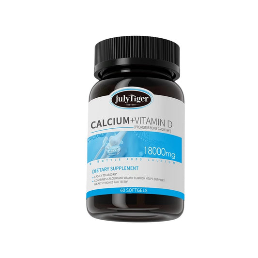 JULYTIGER 維他命補充膠囊｜維他命護骨 × 抗疏鬆增強 × 天然骨骼支持 × 全面提升健康
