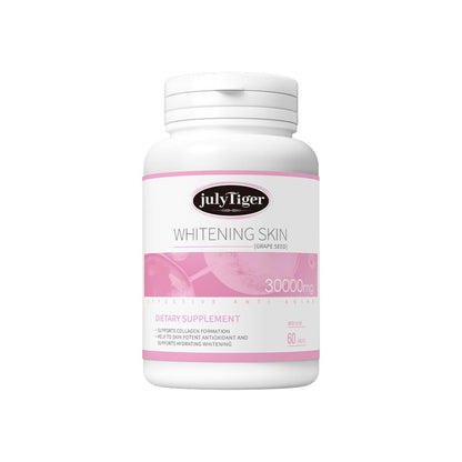 JULYTIGER 白番茄葡萄籽美白丸｜白番茄美白 × 葡萄籽抗氧化 × 抗氧化嫩膚 × 提升彈性健康