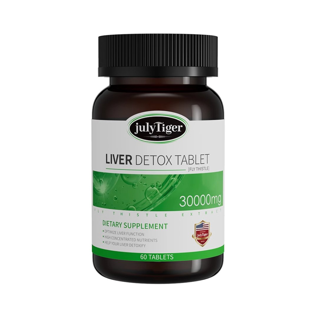 JulyTiger 奶薊草護肝片｜500mg 奶薊草 × 解毒增活力 × 抗氧化解毒 × 天然護肝 × 全面提升健康