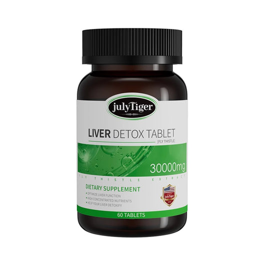 JulyTiger 奶薊草護肝片｜500mg 奶薊草 × 解毒增活力 × 抗氧化解毒 × 天然護肝 × 全面提升健康