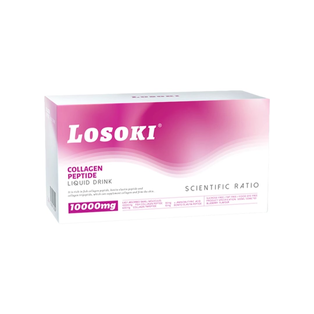 【預購8折】Losoki 膠原蛋白肽口服液｜膠原蛋白嫩膚 × 抗衰老增彈性 × 抗氧化美肌 × 高效吸收 × 全面提升健康