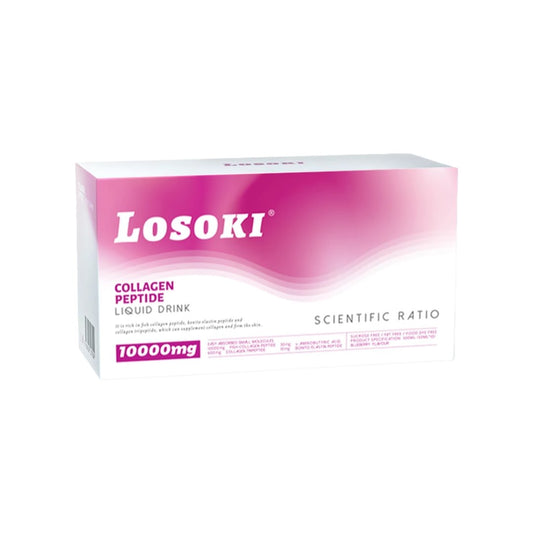【預購8折】Losoki 膠原蛋白肽口服液｜膠原蛋白嫩膚 × 抗衰老增彈性 × 抗氧化美肌 × 高效吸收 × 全面提升健康