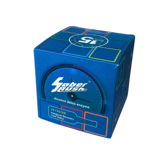 SoberRush 酒魔方二代解酒酶｜AMAF專利解酒 × 解酒酶護肝 × 醒酒提升活力 × 天然解酒支持