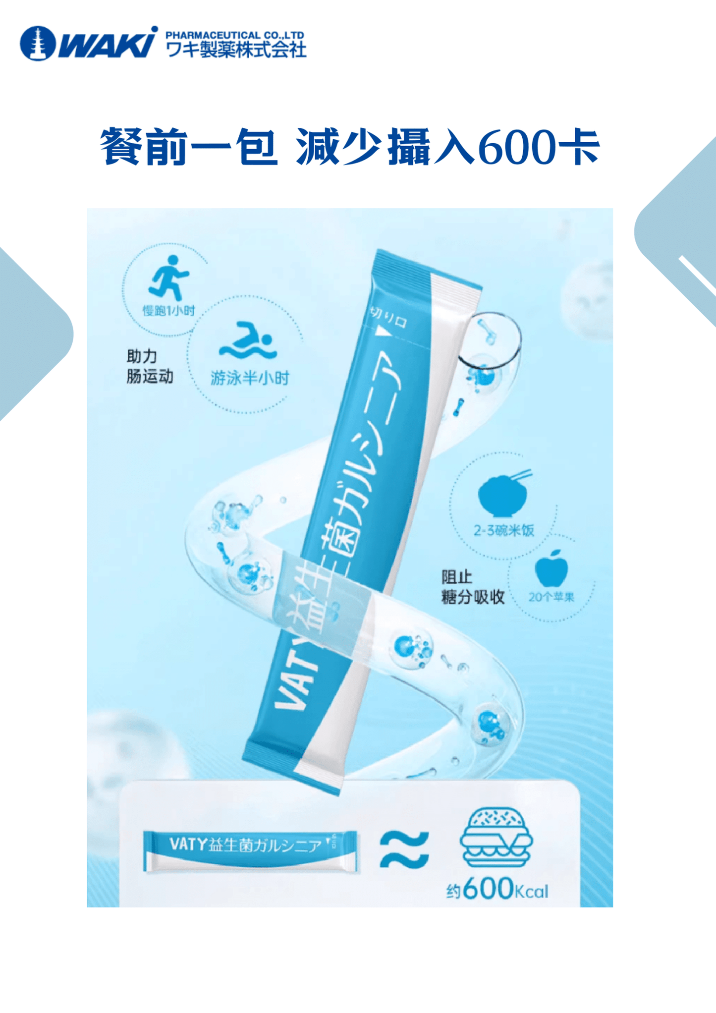 VATY 燃脂益生菌｜益生菌ガルシニア × 狙擊小肚子 × 高效燃脂 × 改善腸道 × 健康瘦身新革命