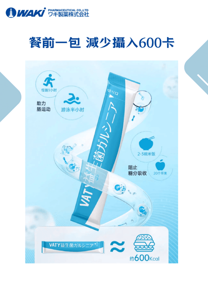 VATY 燃脂益生菌｜益生菌ガルシニア × 狙擊小肚子 × 高效燃脂 × 改善腸道 × 健康瘦身新革命