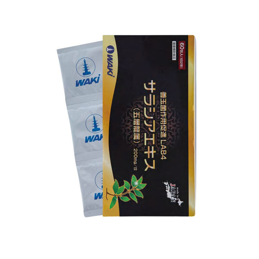 WAKi 五層龍屬サラシアエキス｜抑糖 × 抑脂 × 減肥 × 調節血糖 × 腸道健康 × 全面代謝管理